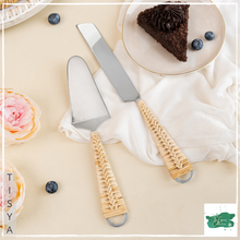 Load image into Gallery viewer, TISYA Cake Knife & Server - Set of 2
