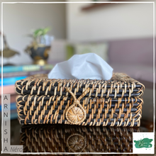 Load image into Gallery viewer, ARNISHA Néro Tissue Box