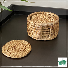 Lade das Bild in den Galerie-Viewer, ITIKA Coasters (Set of 6) with Holder