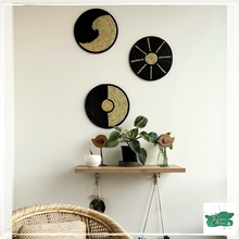 Lade das Bild in den Galerie-Viewer, MONOCHROME MANIA Moonj Wall Plates - Set of 3