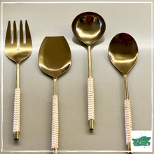 Lade das Bild in den Galerie-Viewer, SUHANA Serving Spoons - Set of 4