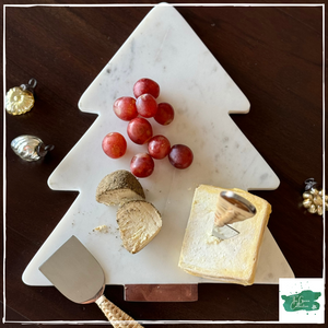 TANNENBAUM Christmas Tree Platter